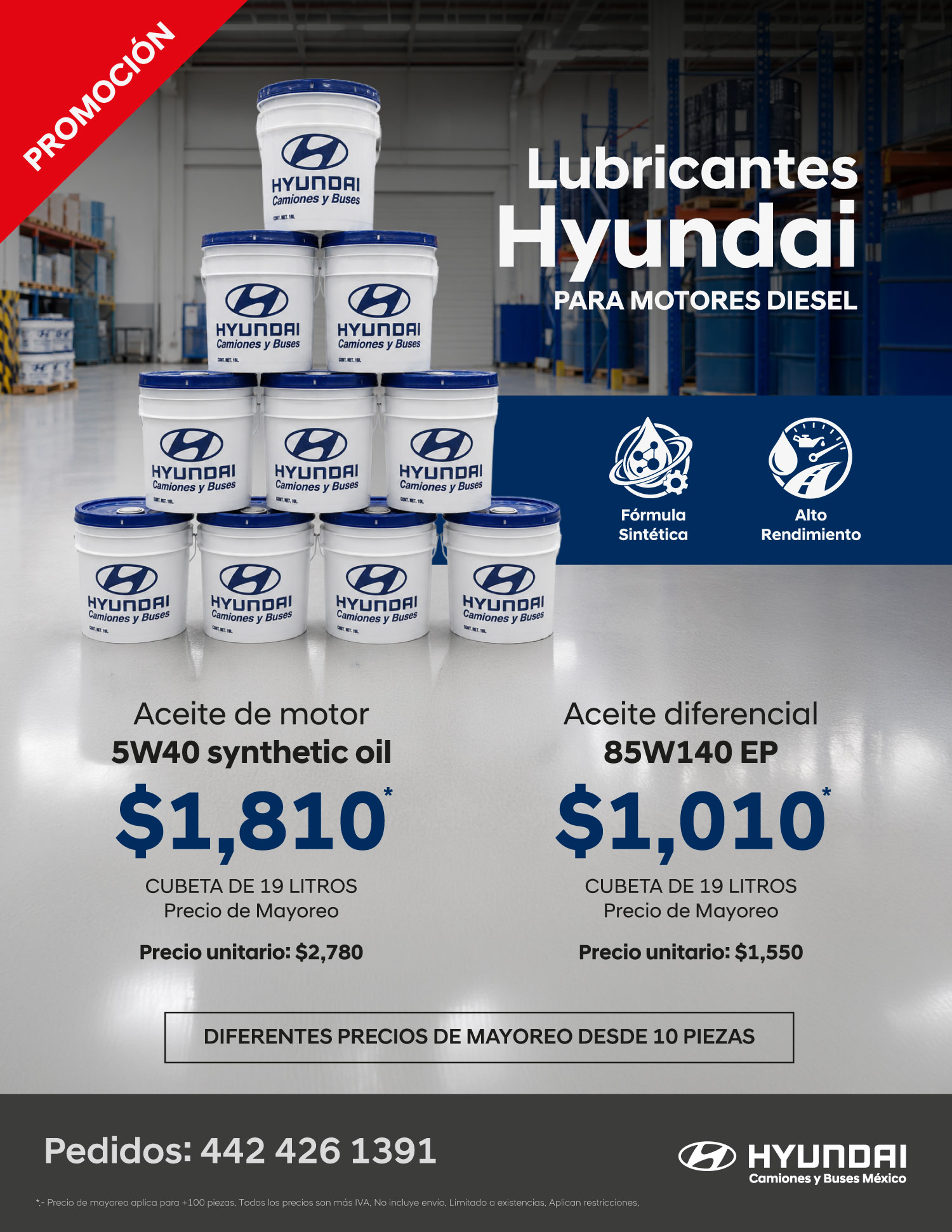 Promoción Lubricantes Hyundai